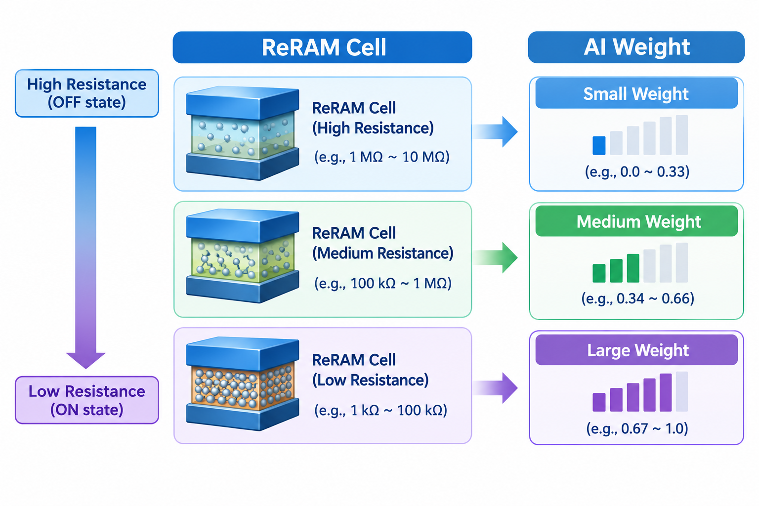 Why use ReRAM for "AI computations"?